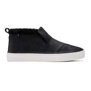 Toms Black Slip-On Sneakers